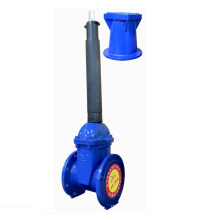 expansion flexible long stem gate valve  underground